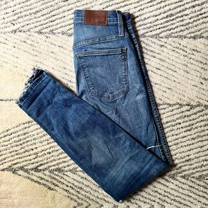 Madewell High Rise Skinny Jeans